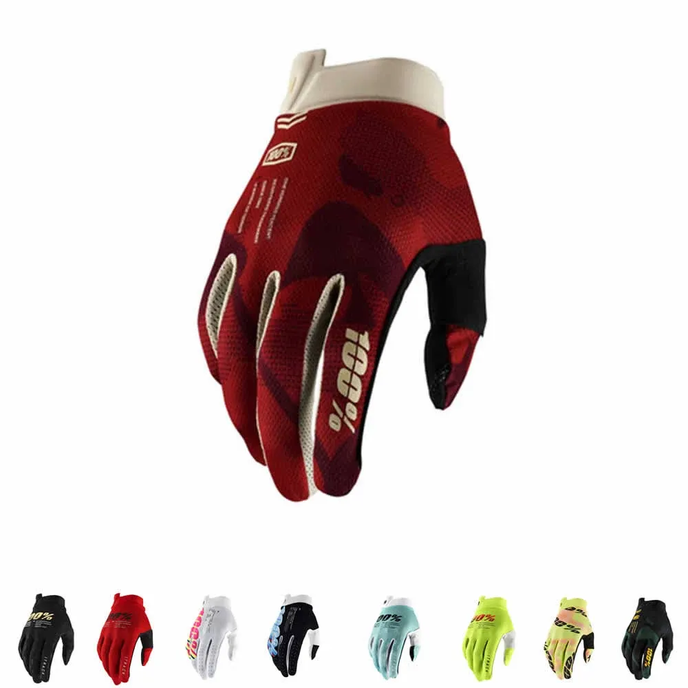 100% Itrack Gloves Sm Red 10008-00015