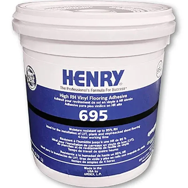 Henry 695 Vinyl Flooring Adhesive