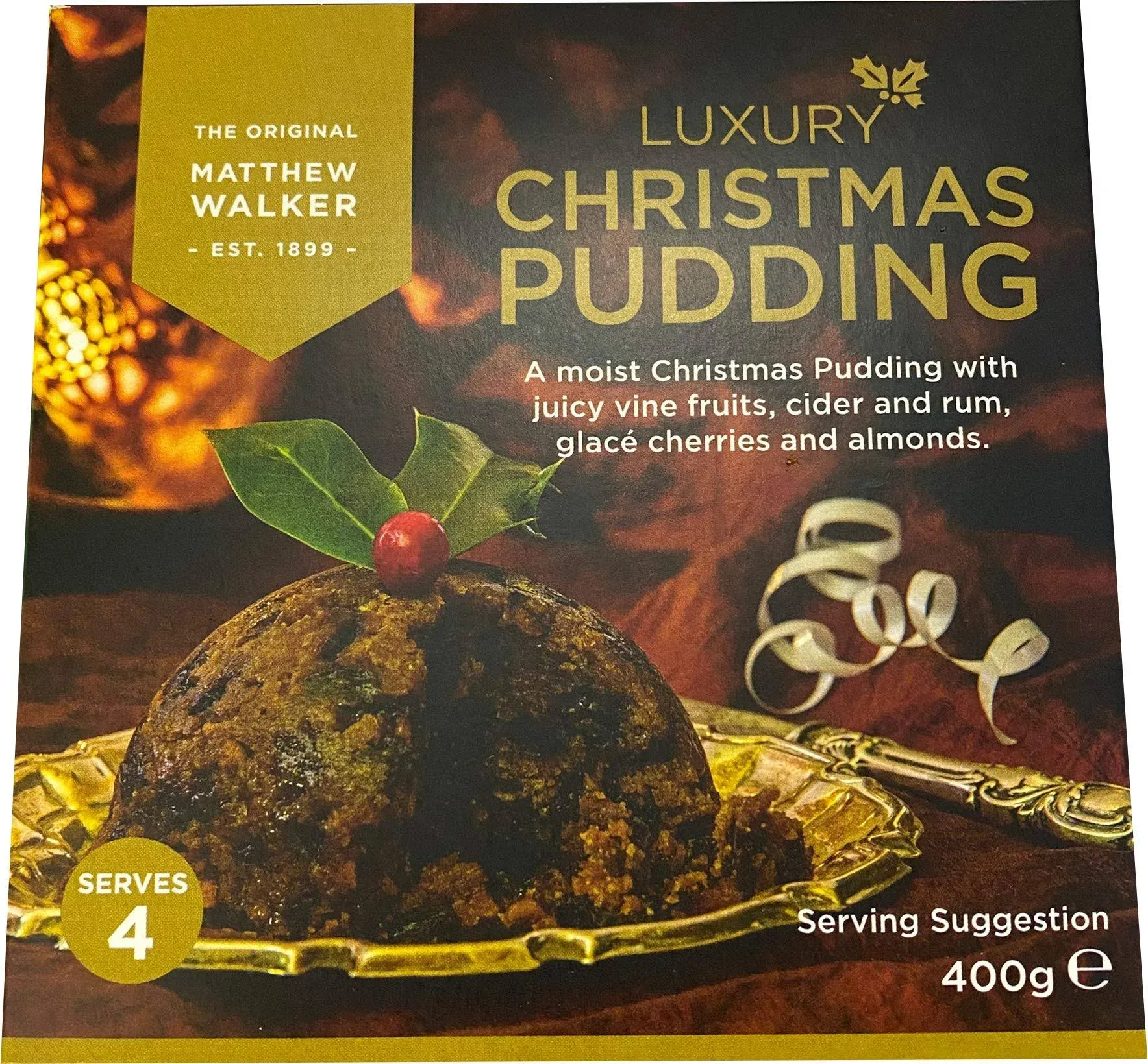 Matthew Walker - Luxury Holiday Pudding - 400g