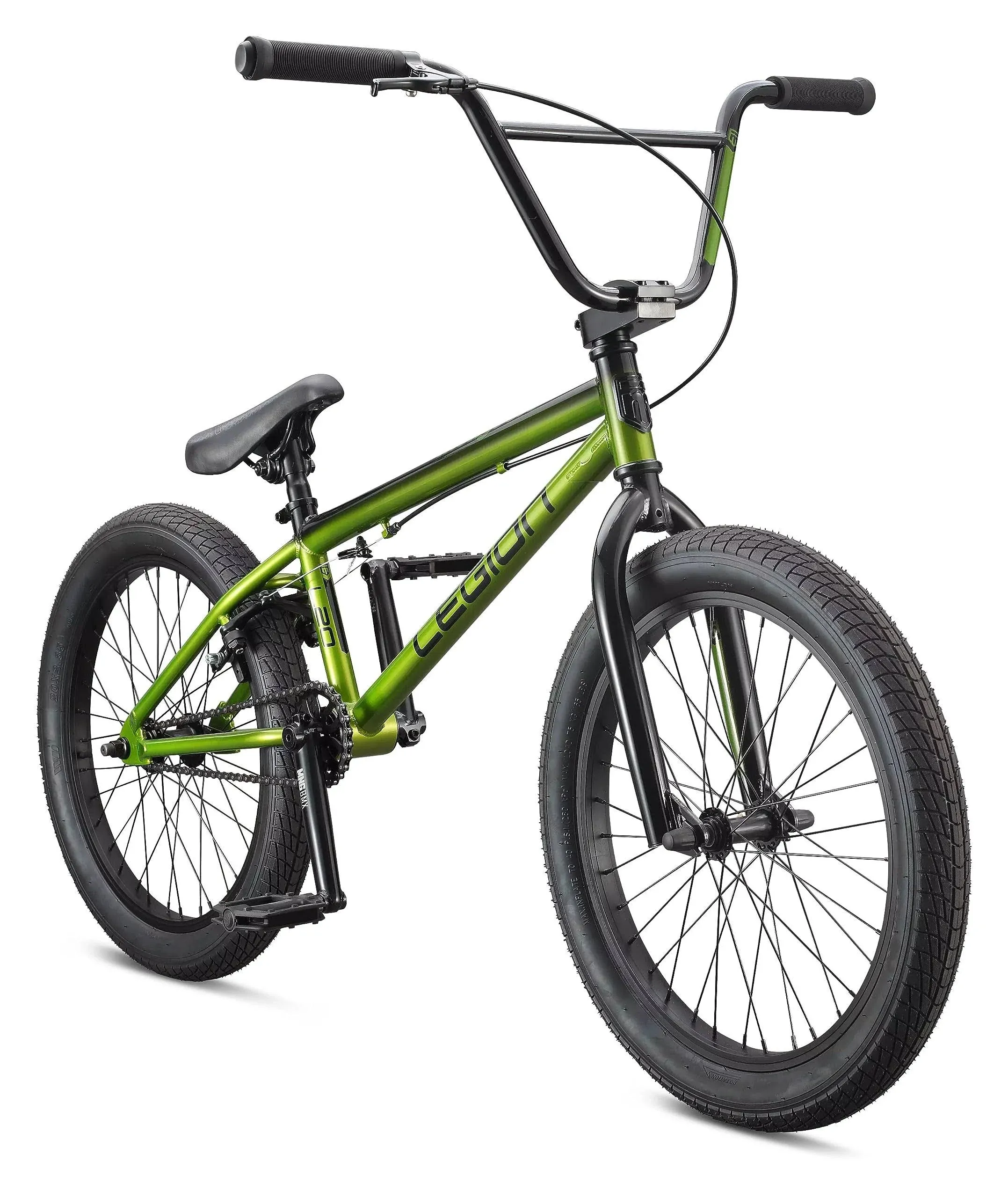 Mongoose Legion L20 Freestyle BMX Bike Line for Beginner-Level to Advanced Riders, Steel Frame, 20-Inch Wheels, Blue