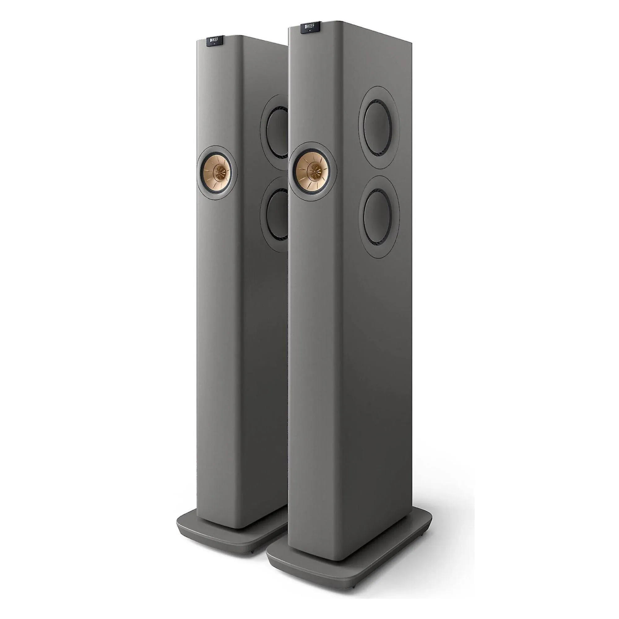 KEF Titanium Grey LS60 Wireless HiFi Speakers (Pair)