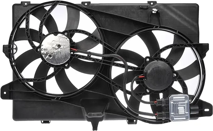 Dual Fan Assembly With Controller