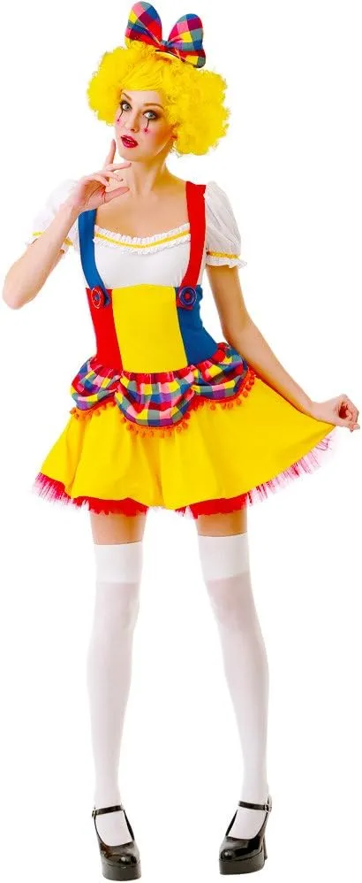 Cutie Clown Adult Costume, L