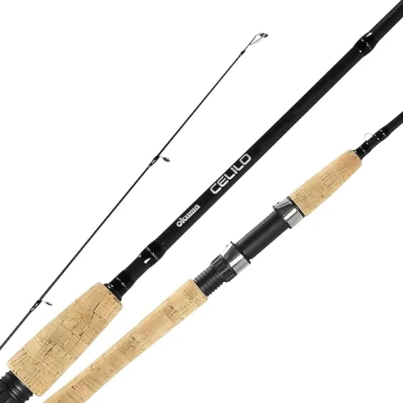 Celilo Graphite Lightweight Ultra Light Freshwater Rods, Ce-S-502Ulb,Bl<wbr/>ac