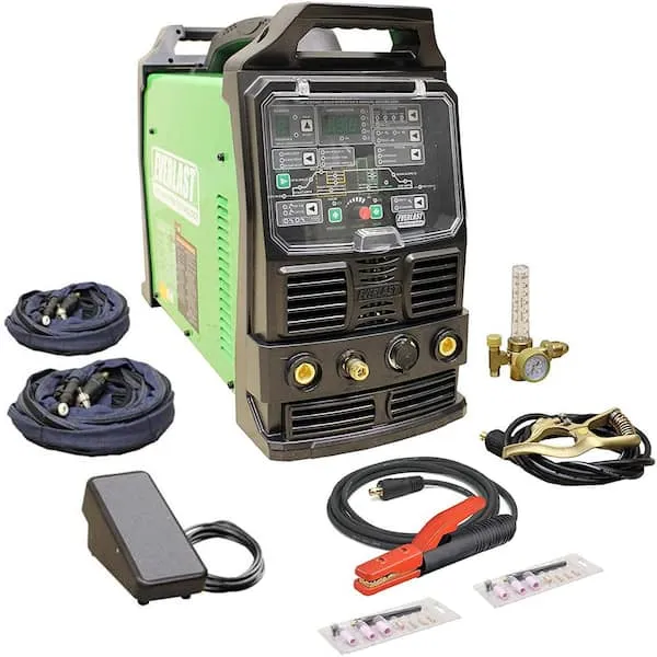 2021 Everlast PowerTIG 325EXT 320amp DIGITAL AC/DC TIG Stick Pulse welder 220 Volt Inverter-Based AC DC