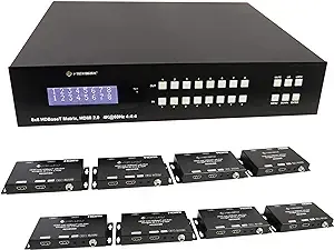 J-Tech Digital HDMI 8×16 Matrix Extender Switcher HDBaseT 4K 60Hz YUV 4:4:4 HDCP