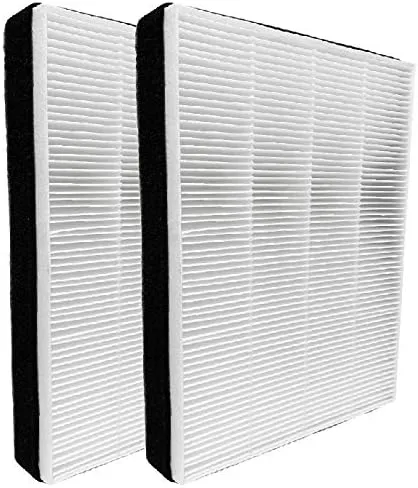 Nispira F2 True HEPA Filter Replacement Compatible with Filtrete Room Air Purifier FAP-C02WA-G2, FAP-C03BA-G2, FAP-T03BA-G2, 2 Packs