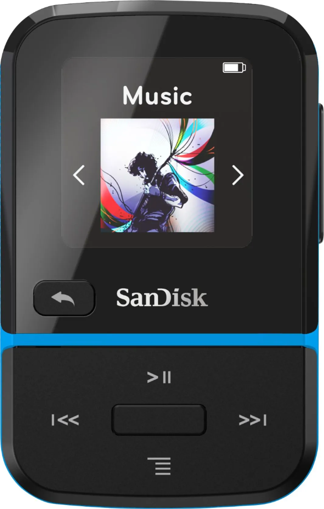 SanDisk - Clip Sport Go 32GB MP3 Player - Blue