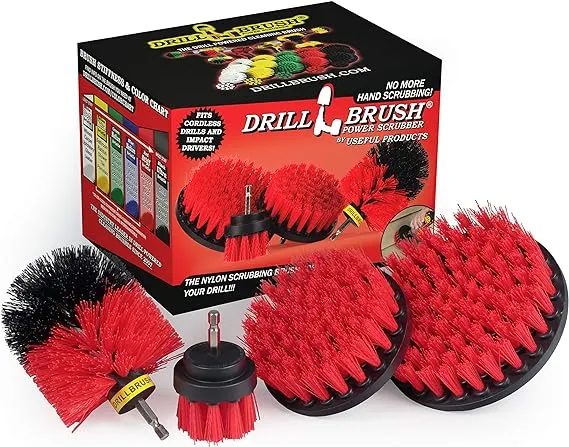 Useful Products Drill Brush Power Scrubber