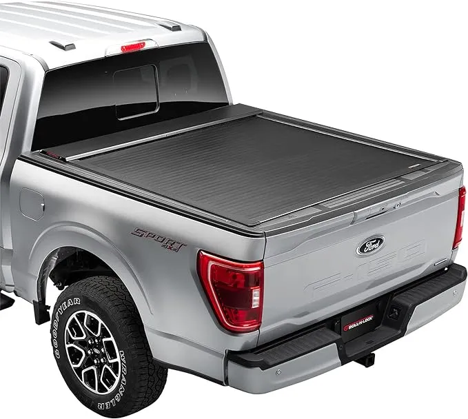 Roll-N-Lock LG102M: LG102M M-Series Locking Retractable Truck Bed Cover for 2015-2020 Ford F-150 [6.7 ft. Bed] - JEGS