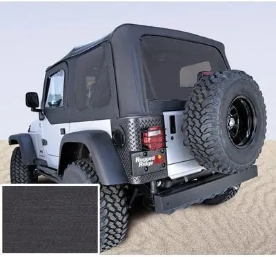 RealTruck Rugged Ridge | XHD Soft Top, Black, Tinted Windows | 13722.15 | Fits 1988-1995 Jeep Wrangler YJ