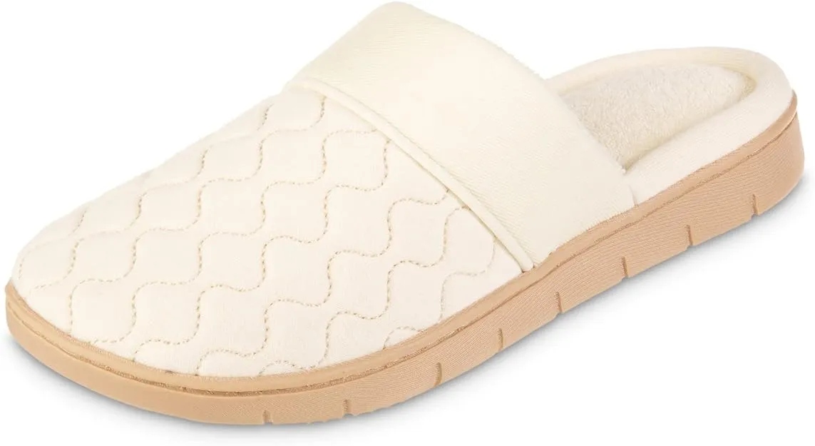 isotoner Women's Clean Water Clog Slippers