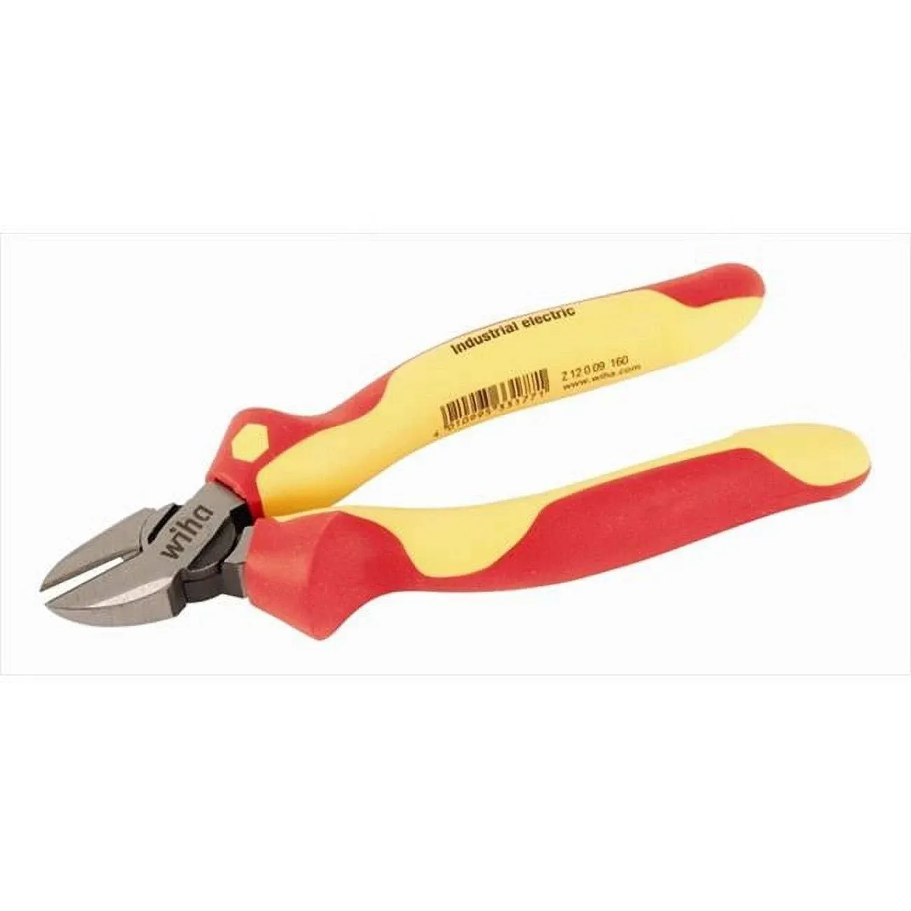 Wiha 32933 6.3-Inch Insulated Industrial Diagonal Cutter