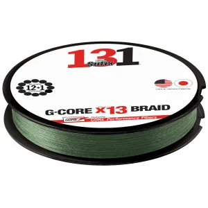 Sufix 131 G Core Braided Line | Low Vis Green; 150 Yds.; 6 Lb.  Line > Braided & Super > Sporting Goods > Outdoor Recreation > Fishing > Fishing Lines & Leaders