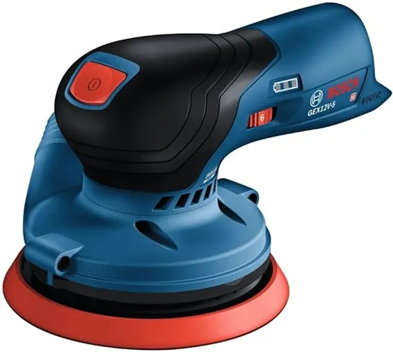 BOSCH GEX12V-5N 12V Max Brushless 5 Inch Cordless Random Orbit Sander (Bare Tool)