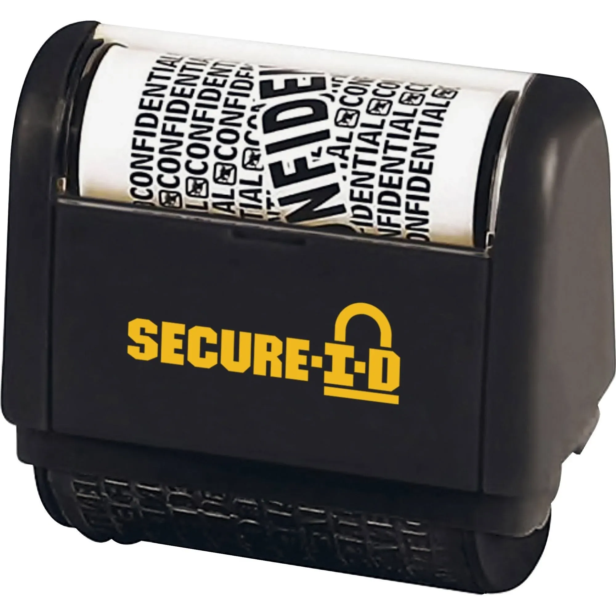 Consolidated Stamp Secure-I-D Personal Security Roller Stamp, Black