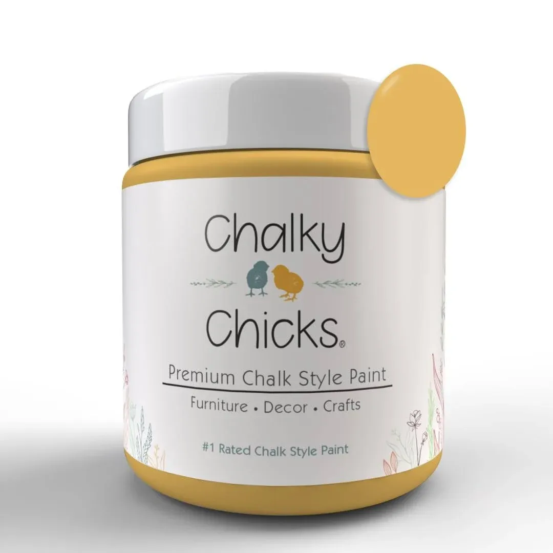 Chalky Chicks Premium Chalk Style Paint for Furniture, Home Decor & DIY Crafts ...