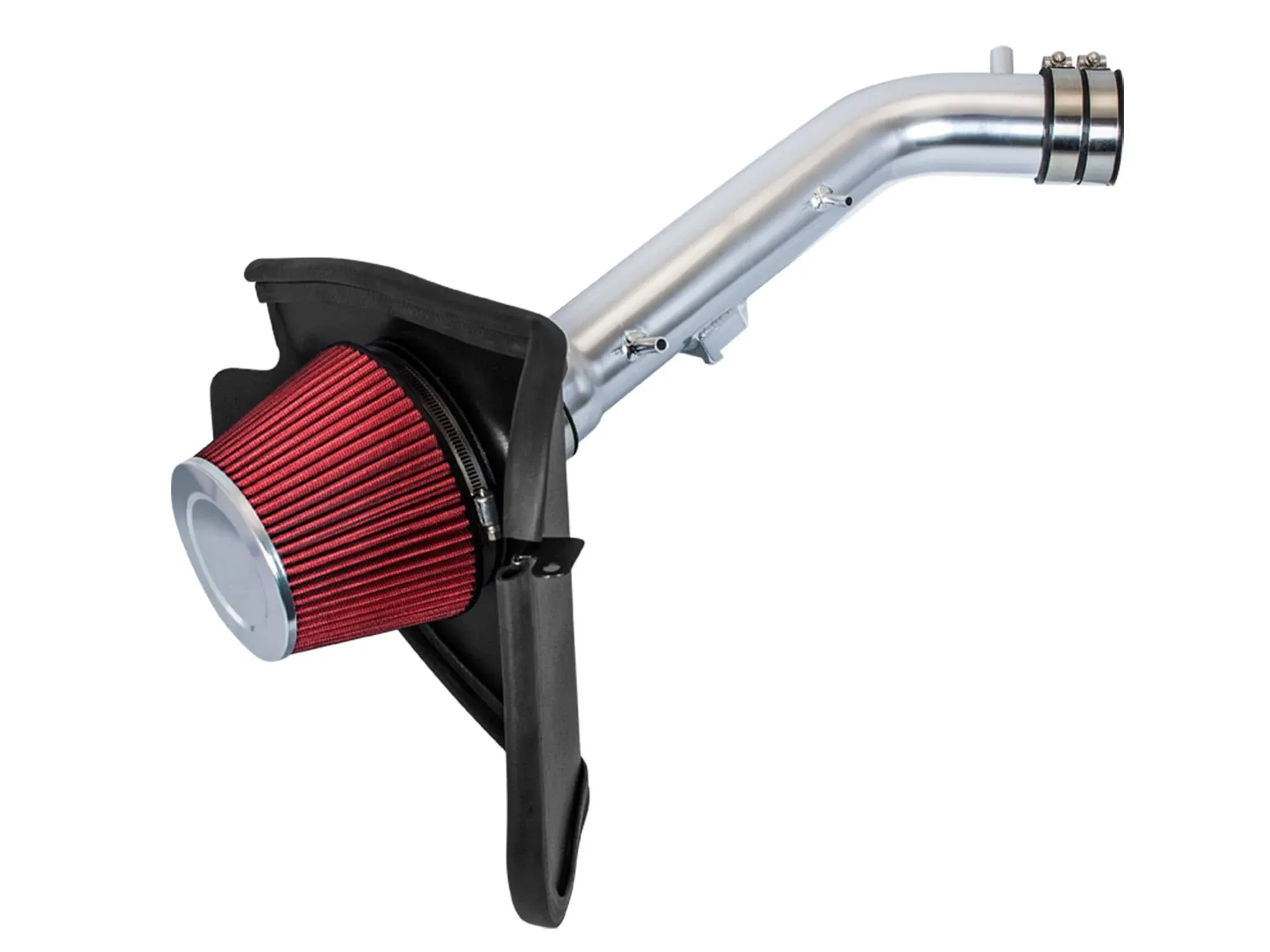 Cold Air Intake System with Heat Shield Kit + Filter Combo RED Compatible For 99-04 Toyota Tacoma / 99-02 Toyota 4Runner 3.4L V6