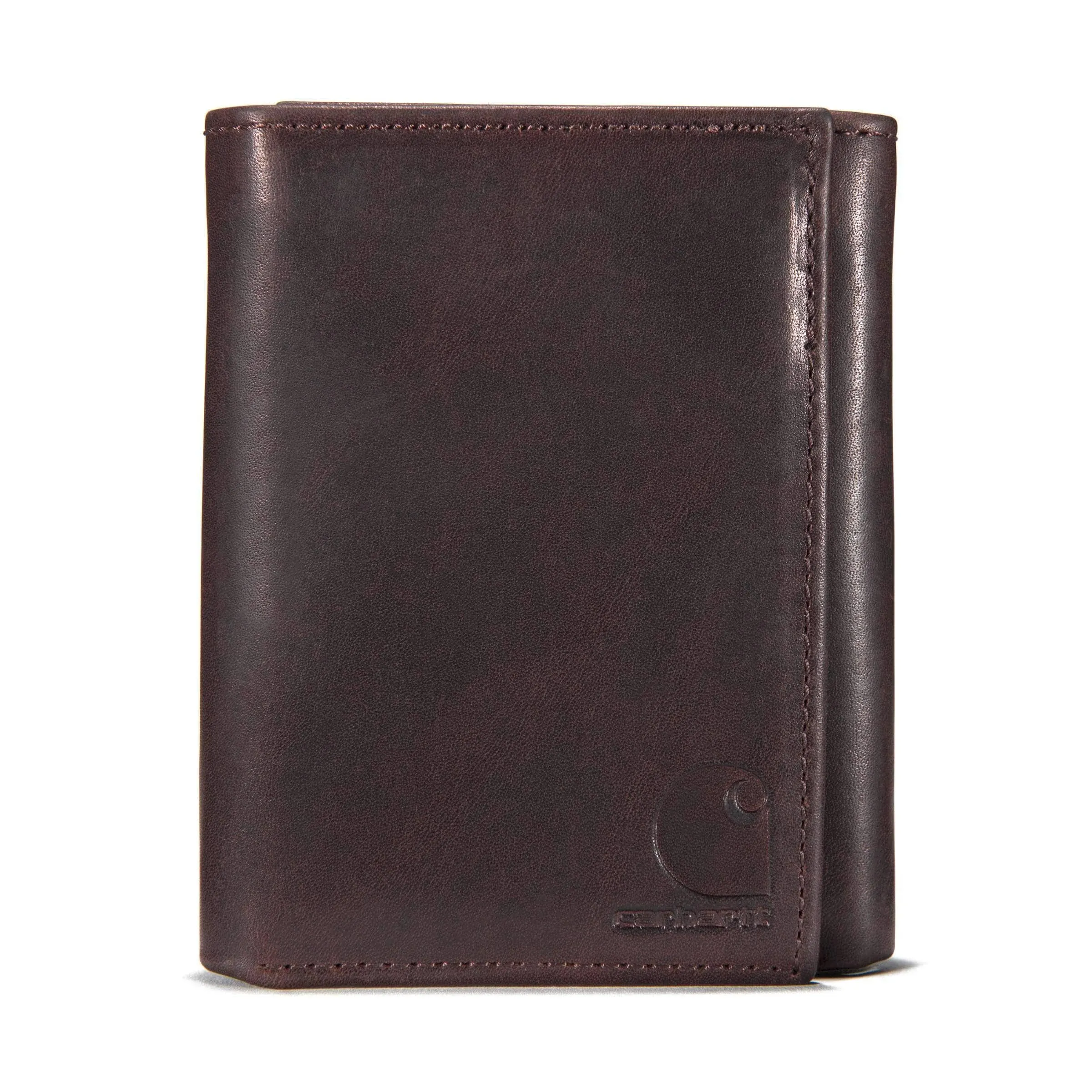 Carhartt Oil Tan Trifold Wallet Brown