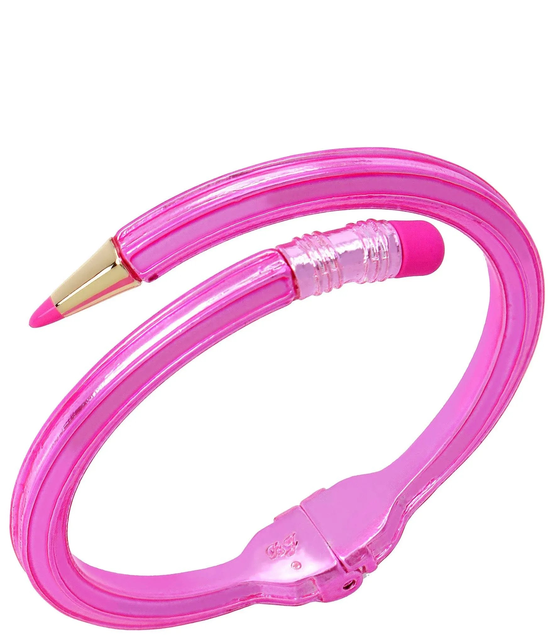 Betsey Johnson Pencil Bangle Bracelet - Pink