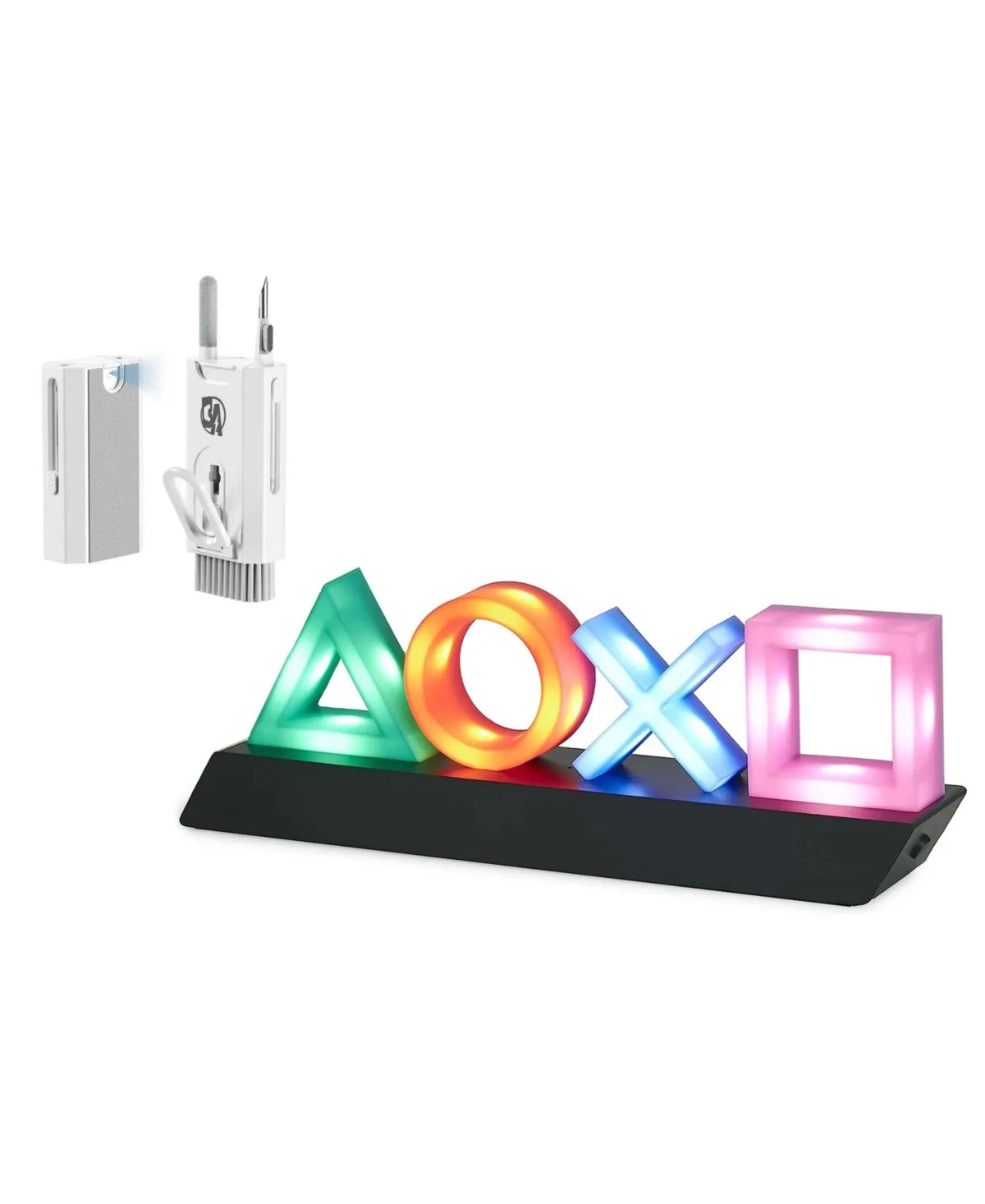 Playstation Icons Light with 3 Light Modes - Music Reactive Game Room Lighting With Bundle