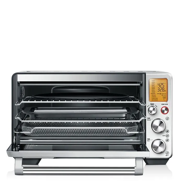 Breville - Smart Oven Air Fryer Pro Convection Toaster/Pizza Oven - Stainless Steel