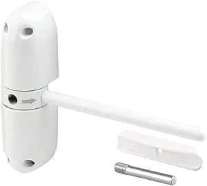 Prime-Line Gibcloser White Safety Spring Door Closer