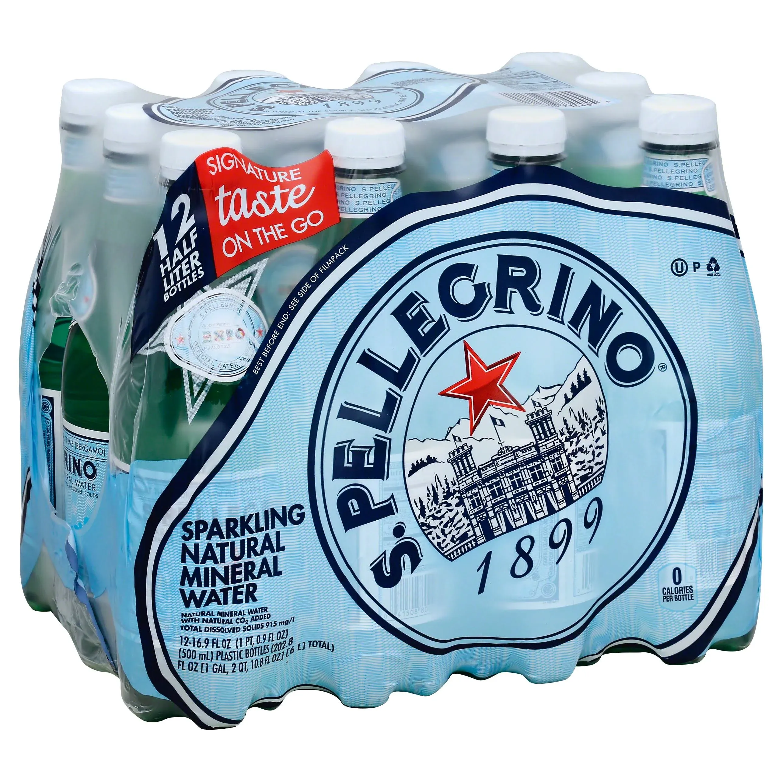 S. Pellegrino Pellegrino Mineral Water Natural Sparkling