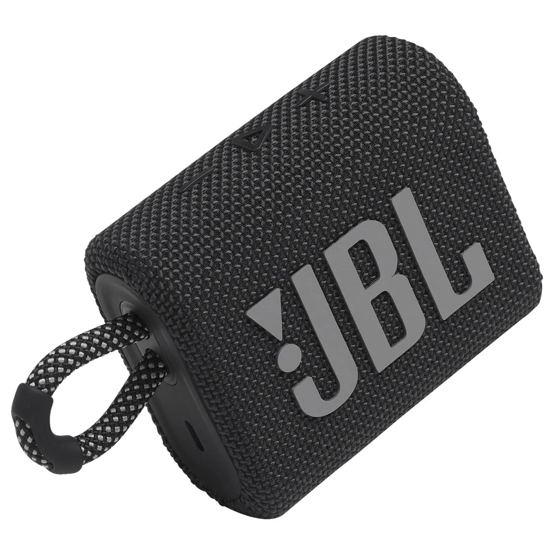 JBL GO 3 Portable Waterproof Speaker BLACK : Bluetooth Streaming, IP67 Waterproof/Dustproof, 5Hr Playtime