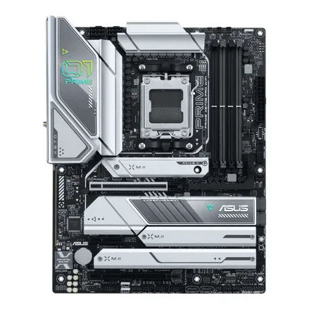 ASUS Prime X670E-PRO WiFi Socket AM5 (LGA 1718) Ryzen 7000 ATX Motherboard(PCIe® 5.0,DDR5,4X M.2 Slots, USB 3.2 Gen 2x2 Type-C®, USB4® Support, WiFi 6E, and 2.5G Ethernet)