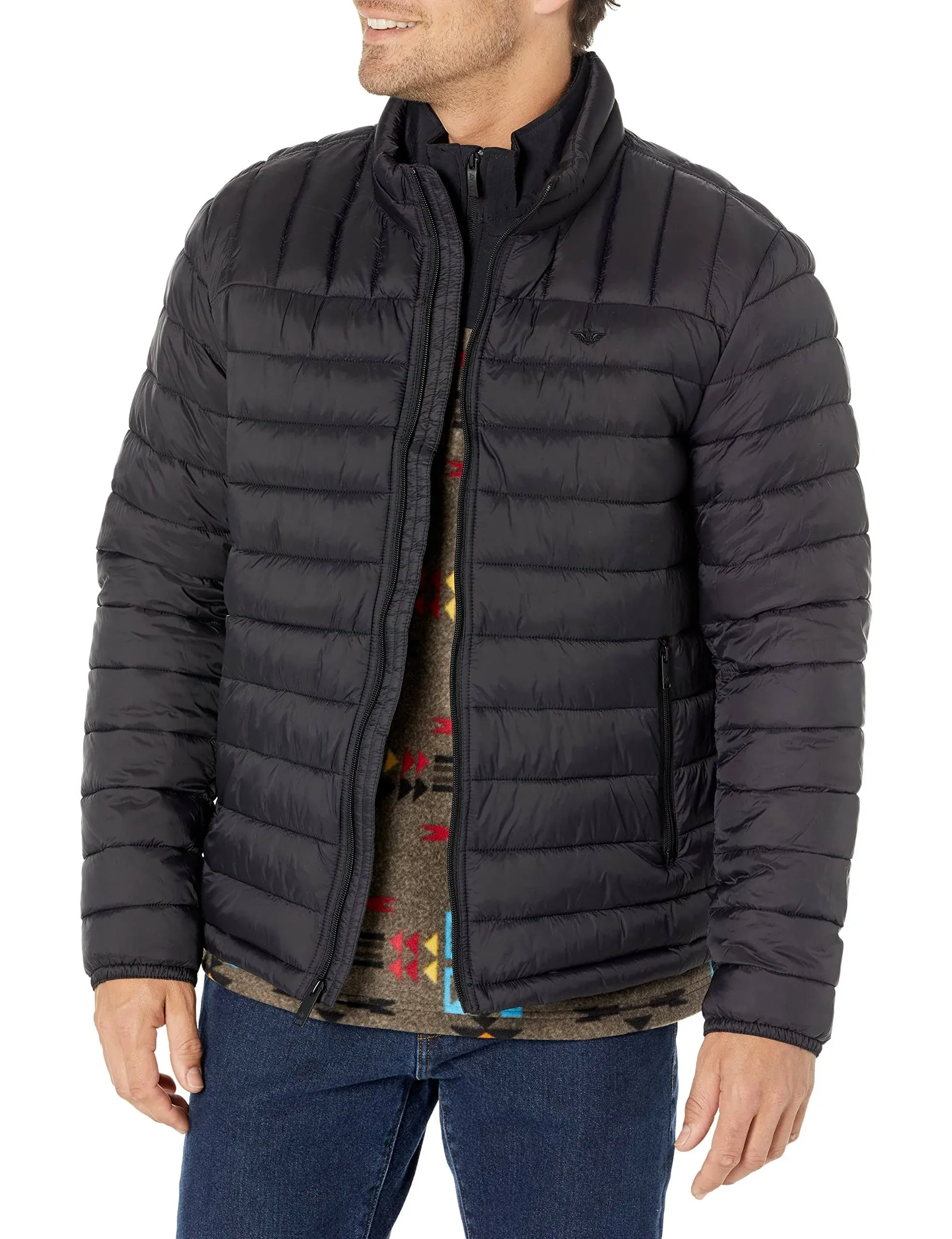 Dockers Men's Classic Ultra Loft Packable Puffer Jacket