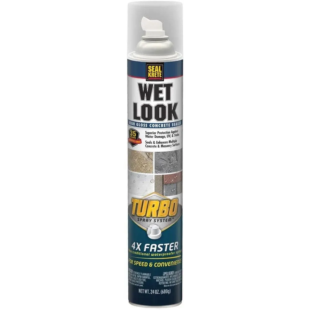 Seal-Krete Turbo Clear Solvent-based High-gloss Ready-to-use Concrete Sealer Lowes.com