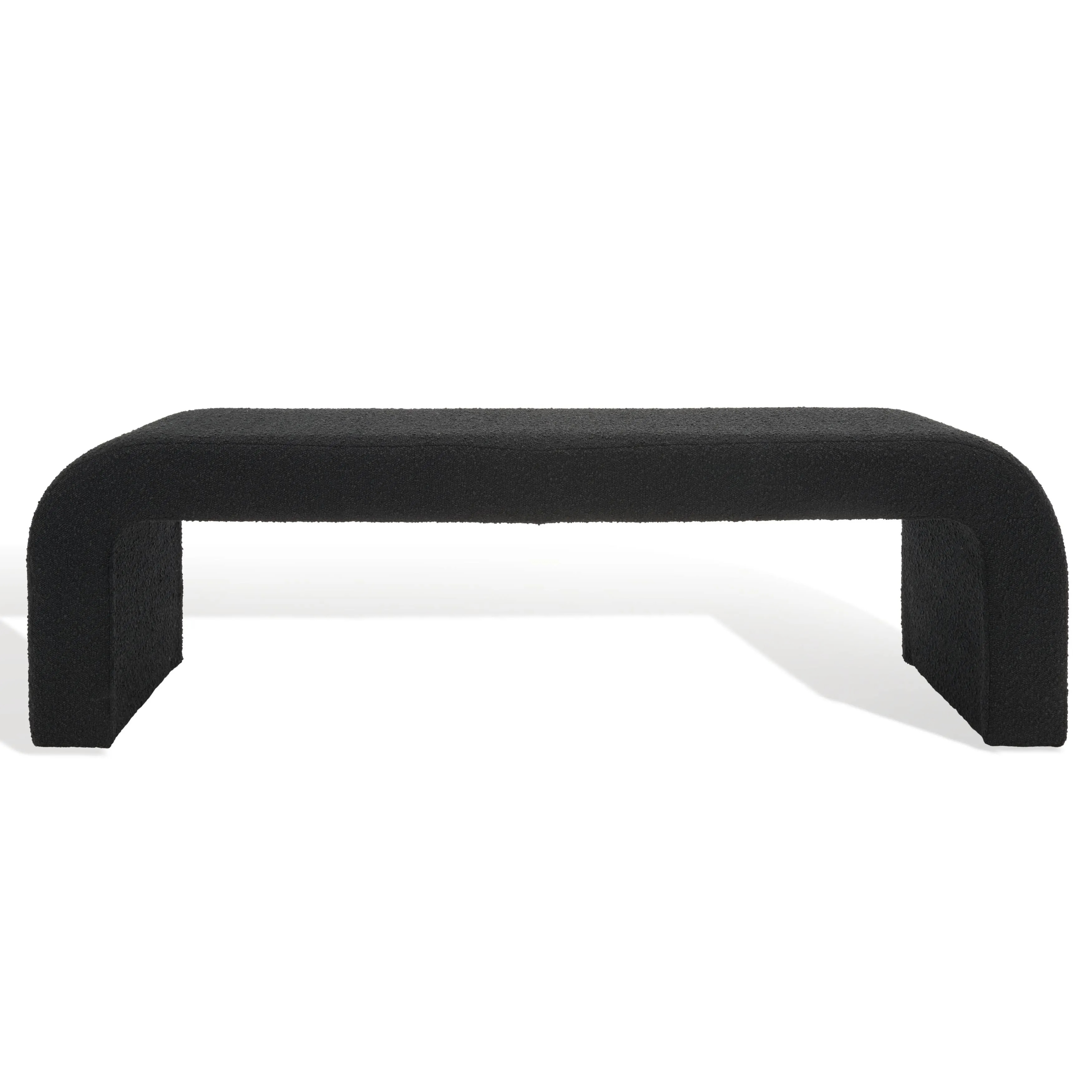 Safavieh Caralynn Upholstered Bench - Black