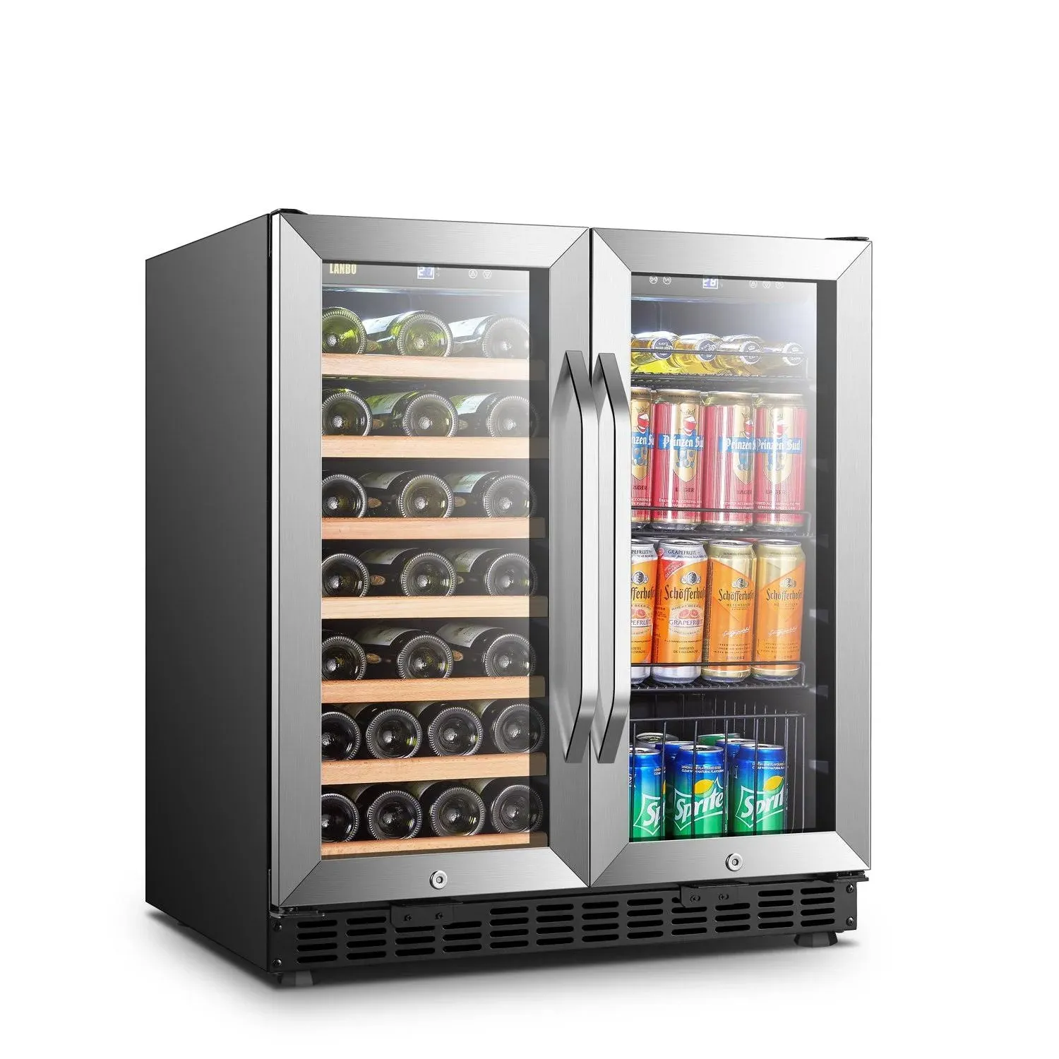 Lanbo Dual Zone Compressor Wine Cooler LW3370B