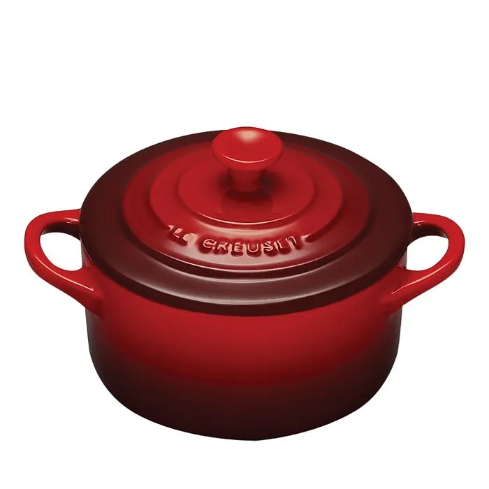 Le Creuset Stoneware Mini Round Cocotte, 8oz, Shallot