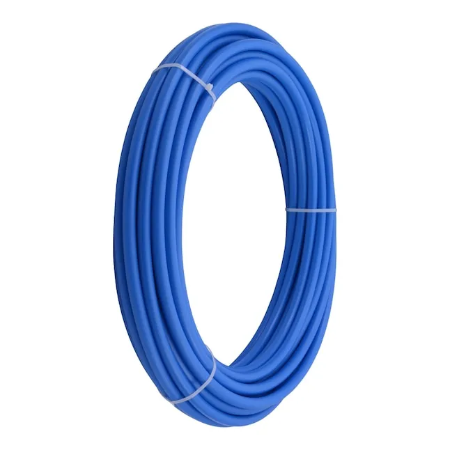 SharkBite U860B25 PEX Pipe 1/2 Inch, Blue, Flexible Water Pipe Tubing, Potable Water, Push-to-Connect Plumbing Fittings, 25 Feet of Coil Piping