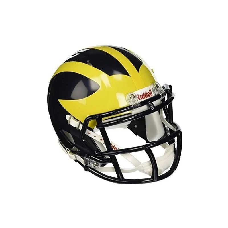 Michigan Wolverines Riddell Mini Speed Helmet