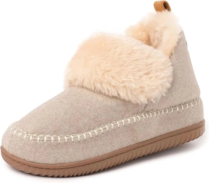 Alpine by Dearfoams Women's Moritz Bootie House Slipper - Grey Size 11