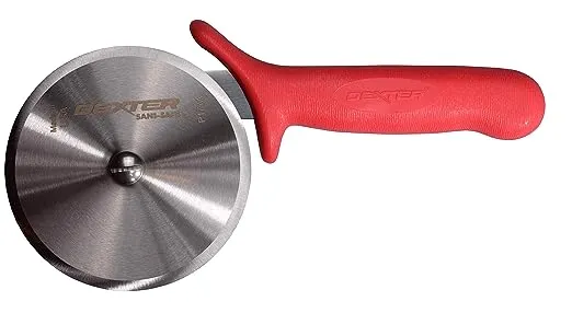 Dexter-Russell-P177AR-PCP 4" Pizza Cutter, Red Handle