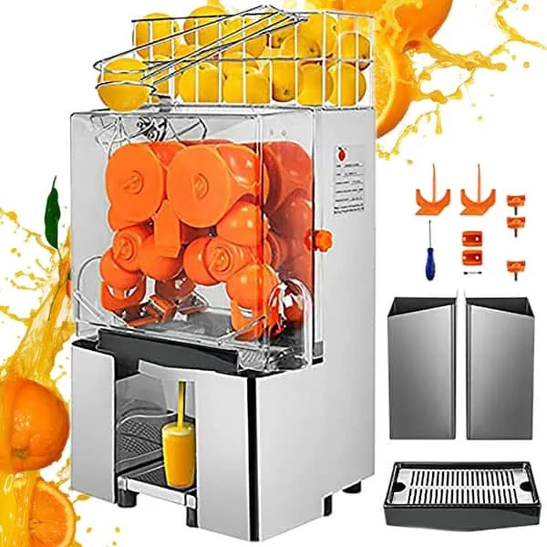 VEVOR Commercial Automatic Orange Squeezer Grapefruit Juicer Extractor Juice Machine - 120W - Bed Bath & Beyond - 38247166