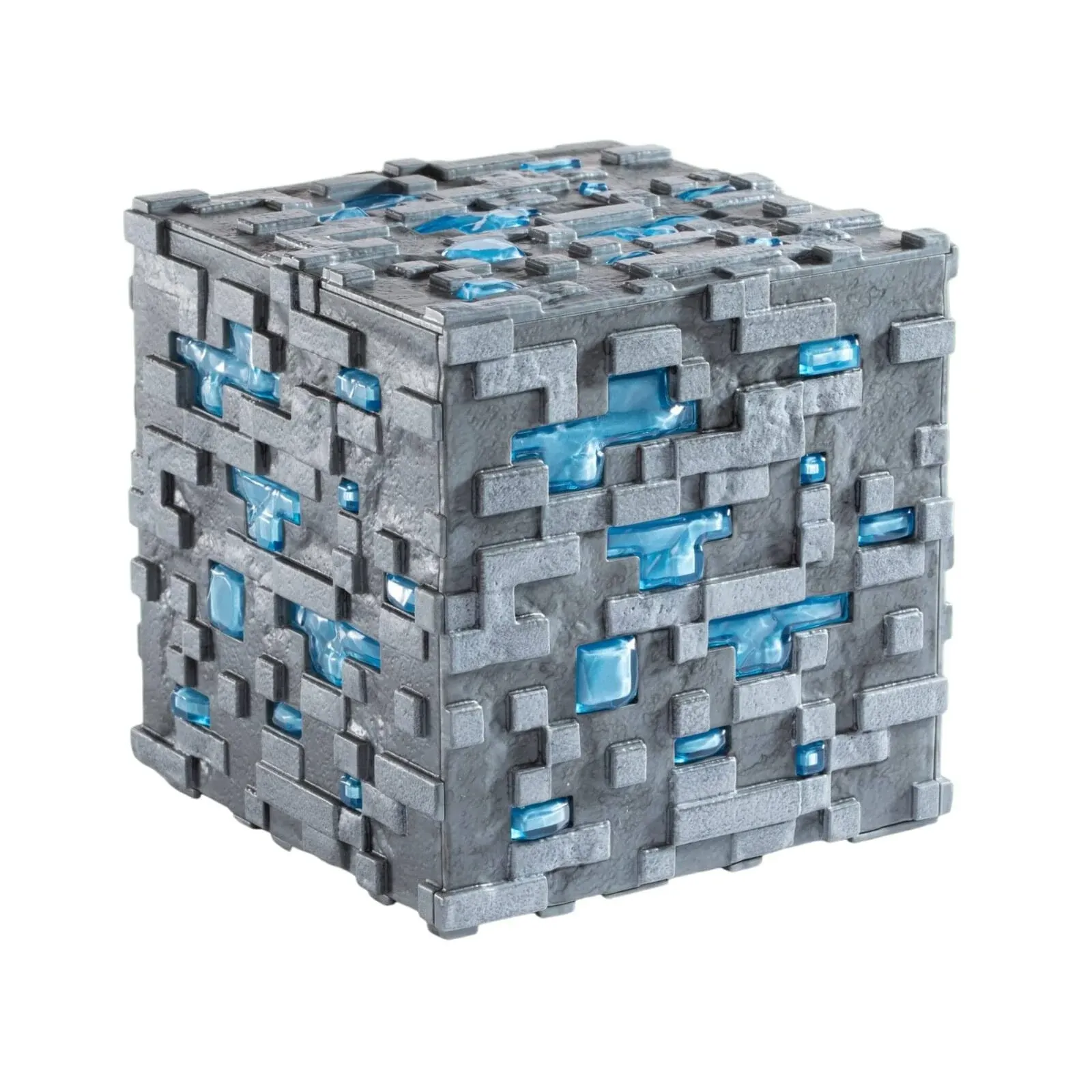 Minecraft - Illuminating Diamond Ore Cube - Replica