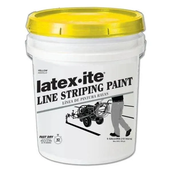 Dalton 5040 Yellow Line Striping Paint, 5 gal.