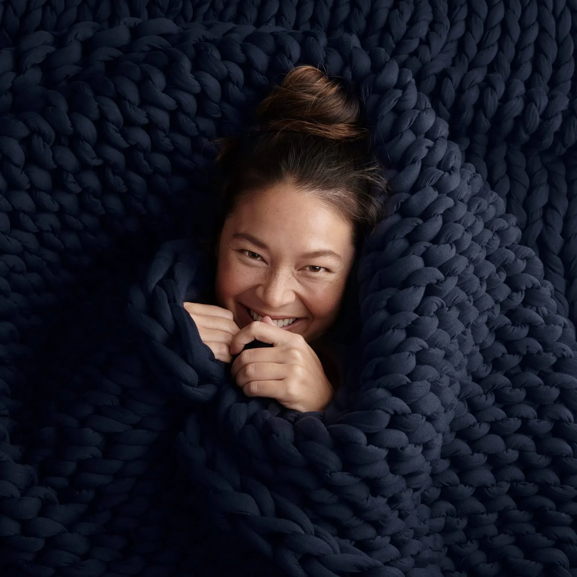 Bearaby Organic Cotton Weighted Blanket