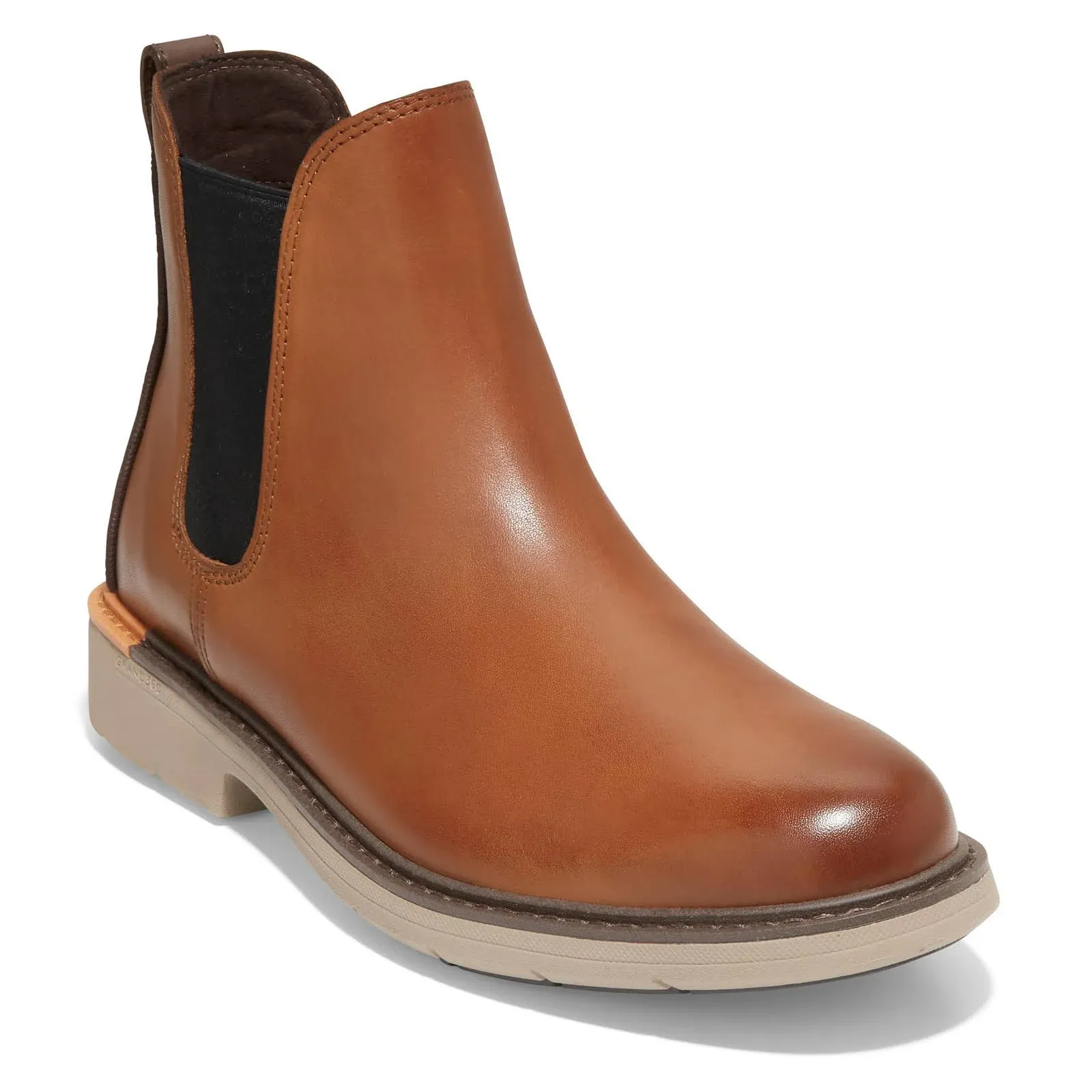 Cole Haan Men's Go-To Chelsea Boot Caramel/Dune 10