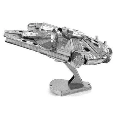 Fascinations Metal Earth Star Wars Millenium Falcon 3D Model Silver