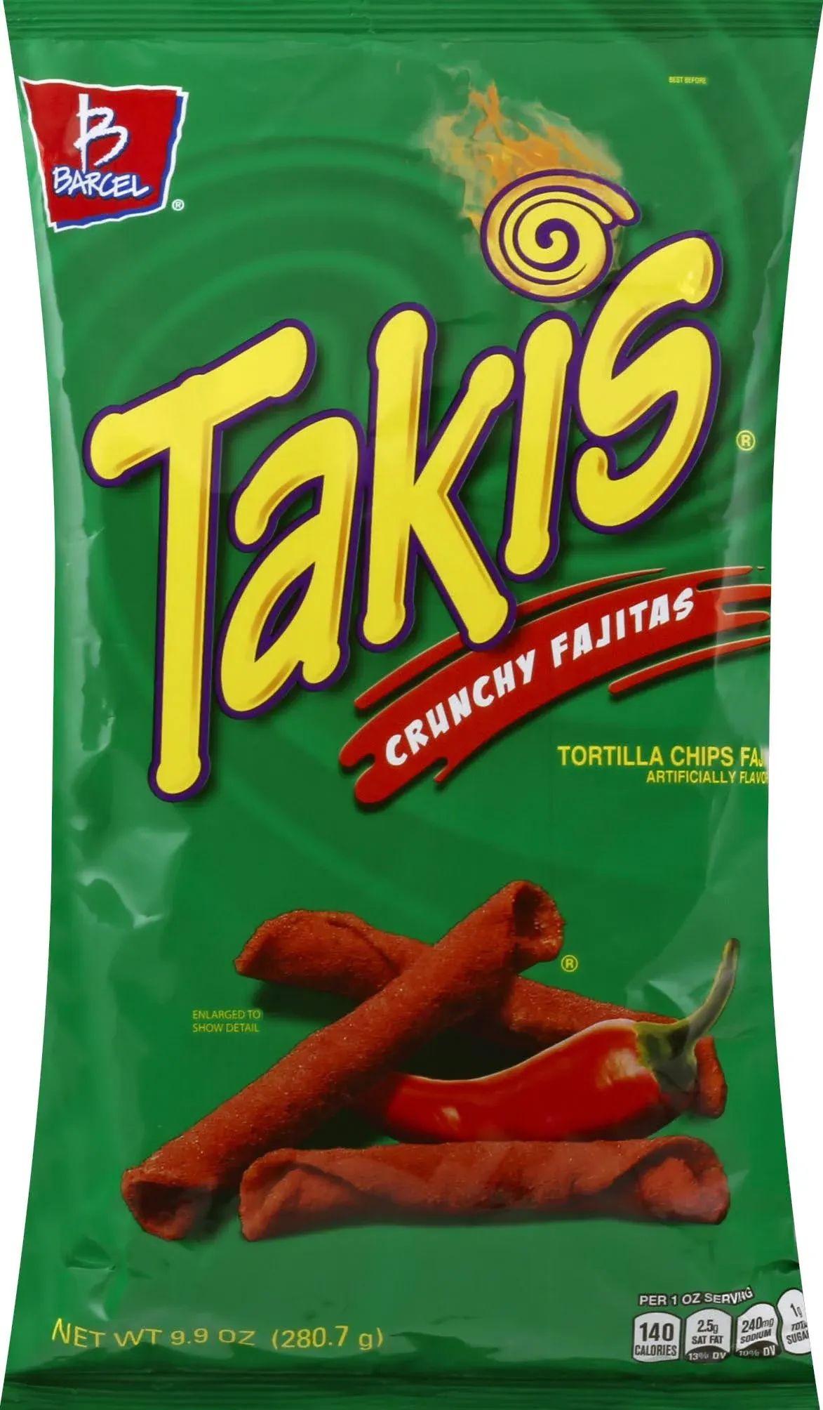 Takis Crunchy Fajitas Tortilla Chips