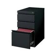 Staples 3-Drawer Mobile Pedestal Vertical Filing Cabinet