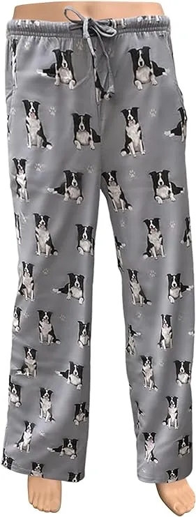 Pet Lover Unisex Pajama Bottoms - Border Collie