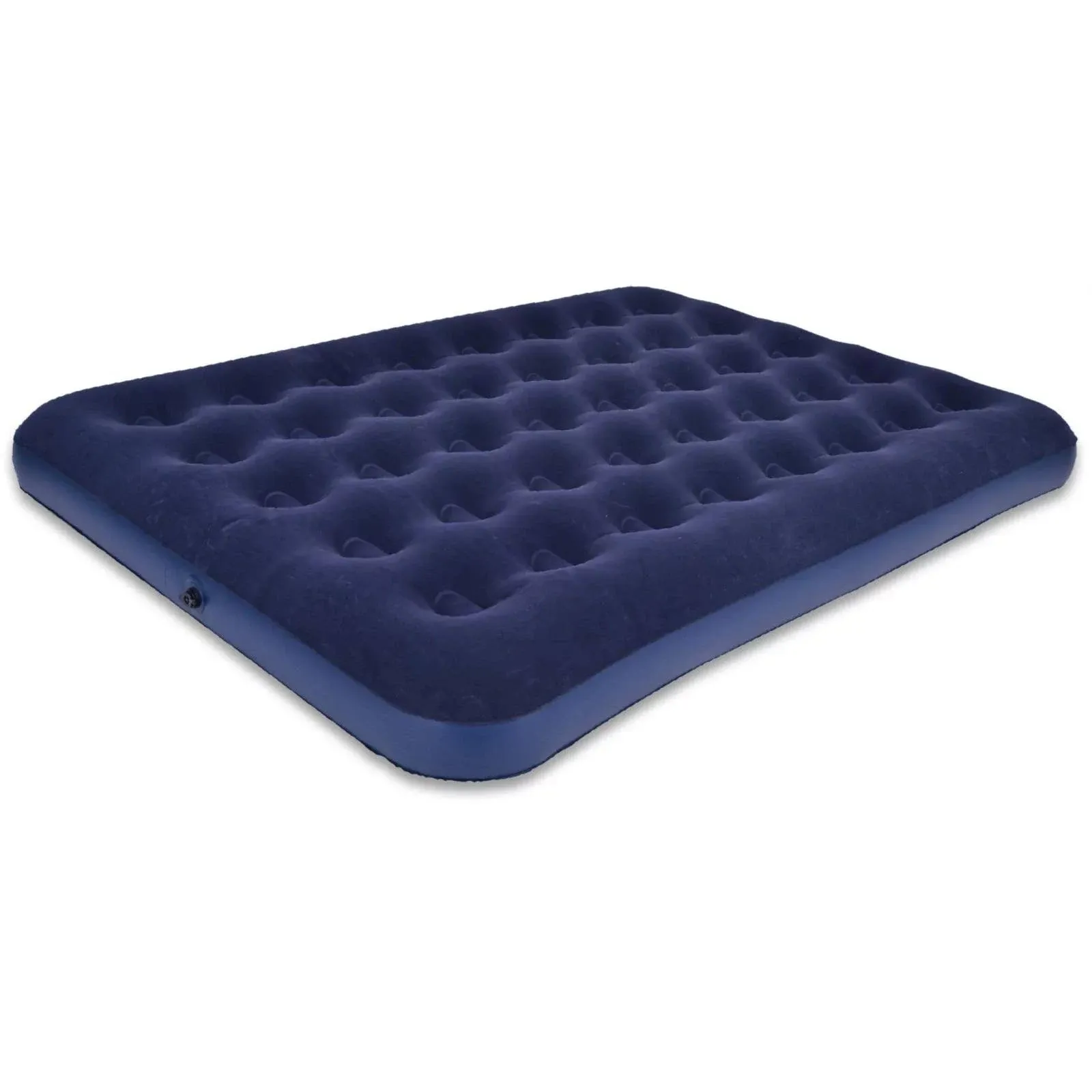 Jilong Double Flocked Coil Beam Air Bed - Full -