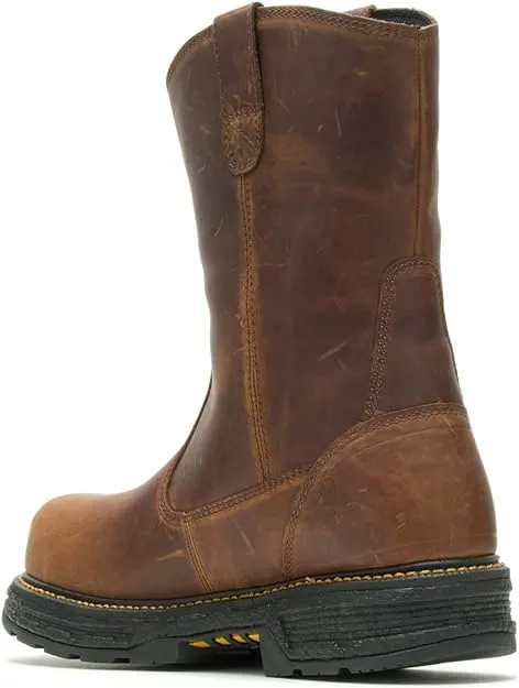 "Wolverine Boots: Men's 201178 Tobacco Hellcat CarbonMax Waterproof Wellington Work Boot"